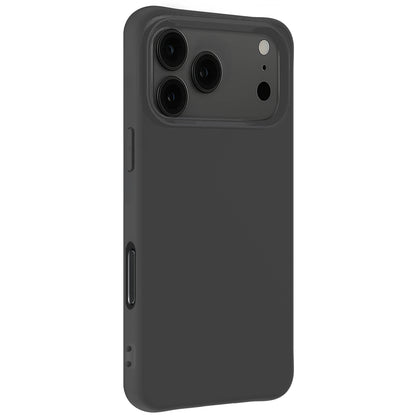 iPhone 17 Pro Max Hoesje Siliconen Backcover Lichtgewicht - Zwart
