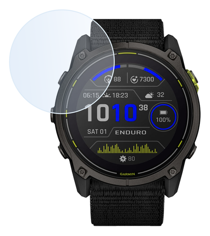 Screenprotector Geschikt voor Garmin Enduro 3 (51 mm) Screenprotector Glas Gehard Screen Cover - Screen Protector Geschikt voor Garmin Enduro 3 Screenprotector Tempered Glass