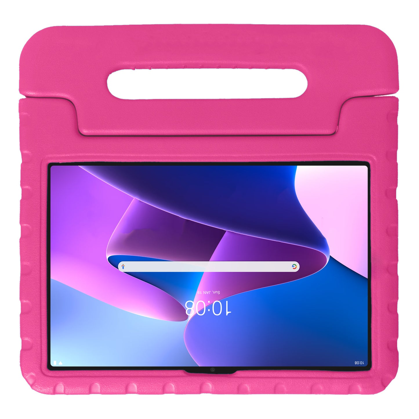 Lenovo Tab M10 Plus 3rd Gen Hoesje Kids Cover Bumper - Roze