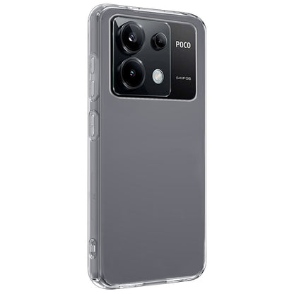 Xiaomi Poco X6 Hoesje Siliconen Backcover Lichtgewicht - Transparant