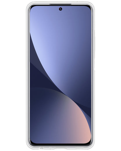 Xiaomi 12 Pro Hoesje Siliconen Backcover Lichtgewicht - Transparant