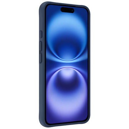 iPhone 16 Plus Hoesje Siliconen - Donkerblauw