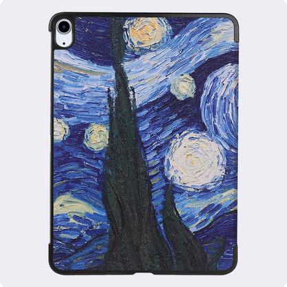 iPad Air 2024 / 2025 (11 inch) Trifold Bookcase Hoes - Sterrenhemel
