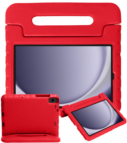 Samsung Galaxy Tab A9 Hoesje Kids Cover Bumper - Rood