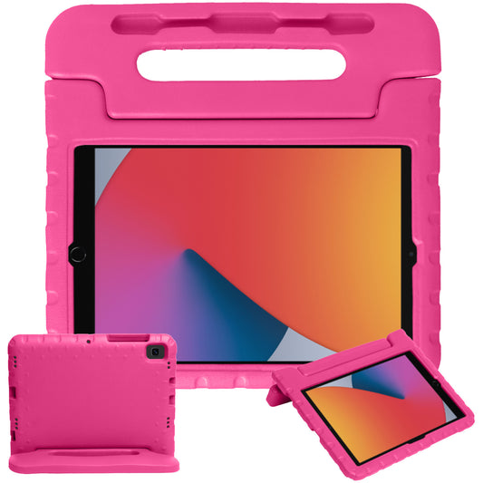 iPad 10.2 2021 Hoesje Kids Cover Bumper - Roze