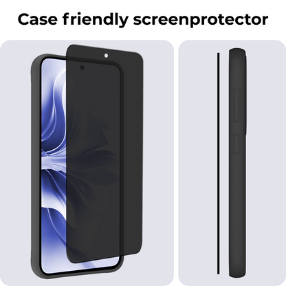 OPPO Reno 11F Screenprotector Gehard Glas - Privacy