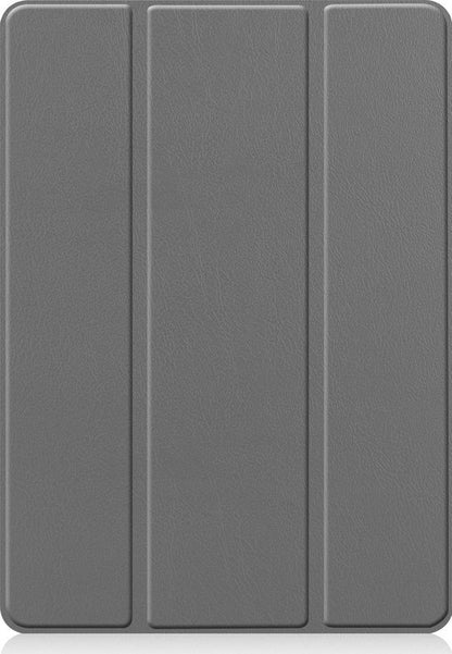 iPad 10.2 2019 Trifold Bookcase Hoes met Penhouder voor Apple Pen - Grijs