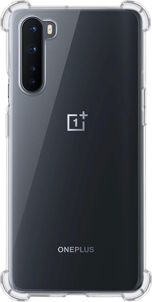 OnePlus Nord Hoesje Shock Proof Siliconen - Transparant