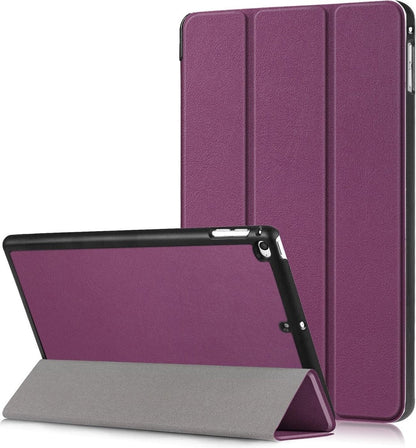 iPad Mini 4/5 Trifold Bookcase Hoes - Paars