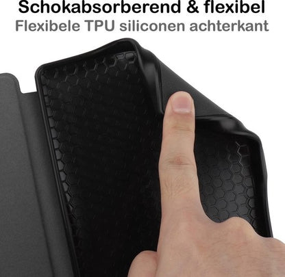 Kobo Nia Bookcase Hoes Shockabsorberend - Zwart