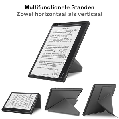 Kobo Elipsa 2E Trifold Bookcase Hoes - Grijs