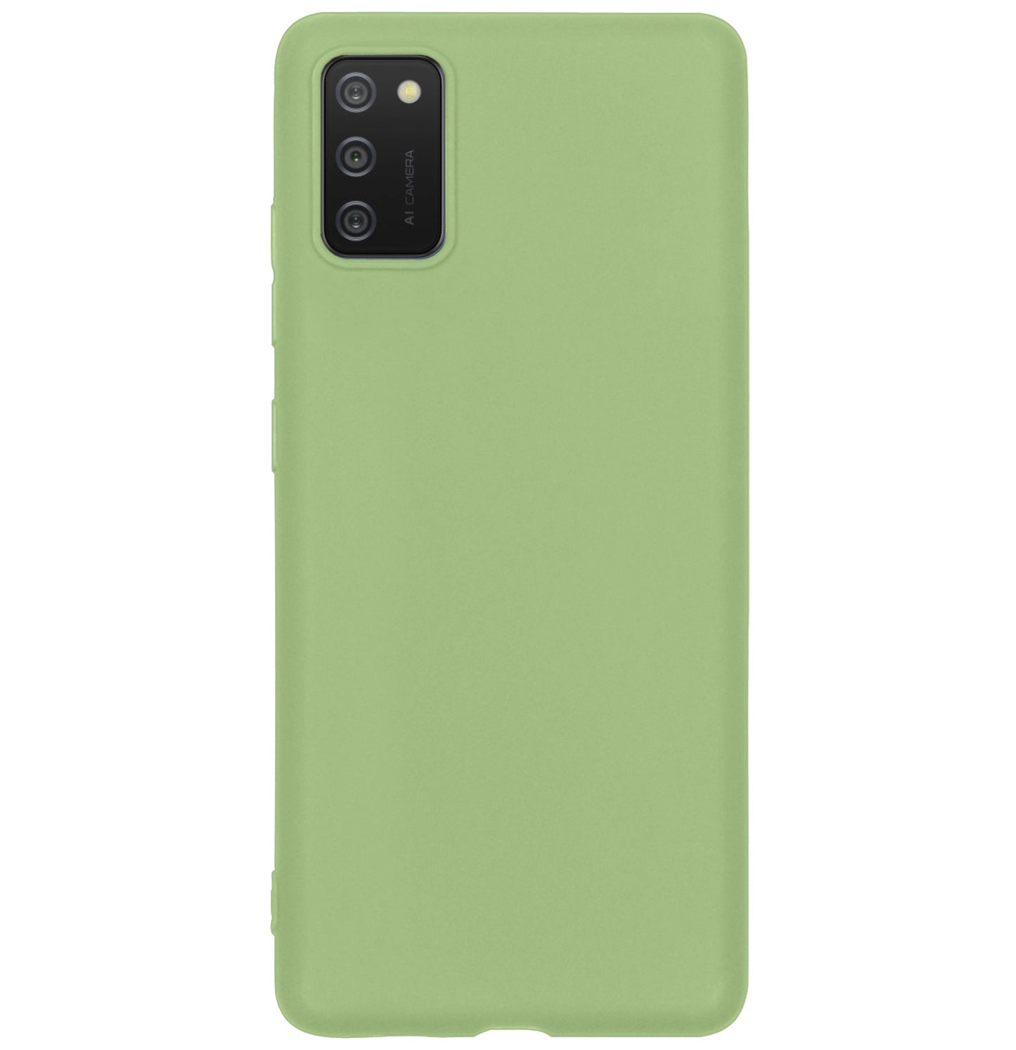 Samsung A03s Hoesje Siliconen - Groen