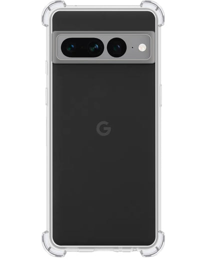 Google Pixel 7 Pro Hoesje Shockproof Backcover Siliconen - Transparant