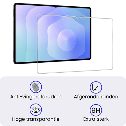 Samsung Galaxy Tab S11 Ultra Screenprotector Gehard Glas - Anti-kras