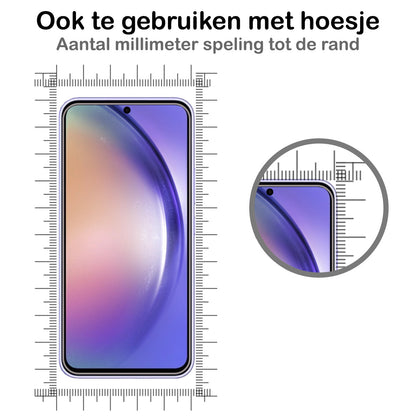 Samsung A54 Screenprotector Gehard Glas - Anti-kras