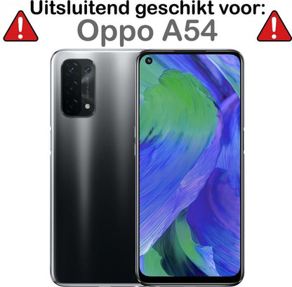 OPPO A54 5G Screenprotector Gehard Glas - Anti-kras