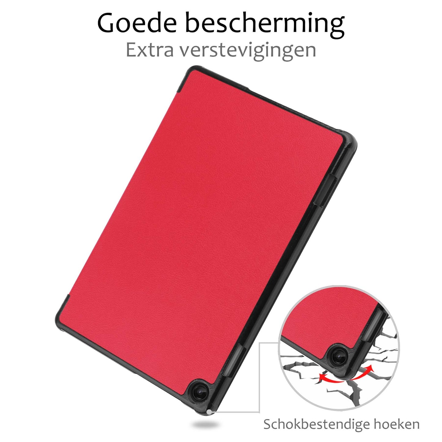 Lenovo Tab M10 (3rd gen) Hoesje Book Case - Rood