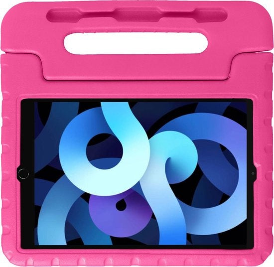 iPad Air 2020 Hoesje Kids Cover Bumper - Roze