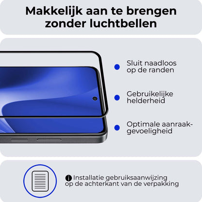 OPPO A79 Screenprotector Gehard Glas - Full Screen