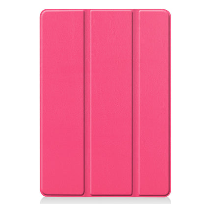 iPad 10.2 2021 Trifold Bookcase Hoes - Roze