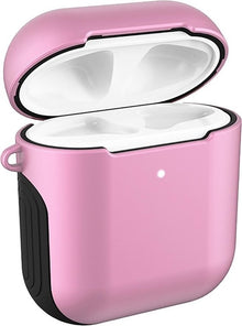 AirPods 2 Hoesje Hard Case Shockbestendig - Lichtroze