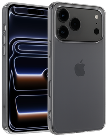 iPhone 17 Pro Hoesje Siliconen Backcover Lichtgewicht - Transparant