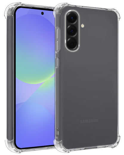 Samsung A36 Hoesje Shockproof Backcover Siliconen - Transparant