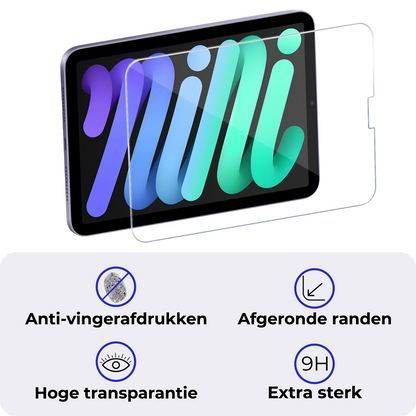 iPad Mini 7 Screenprotector Gehard Glas - Anti-kras