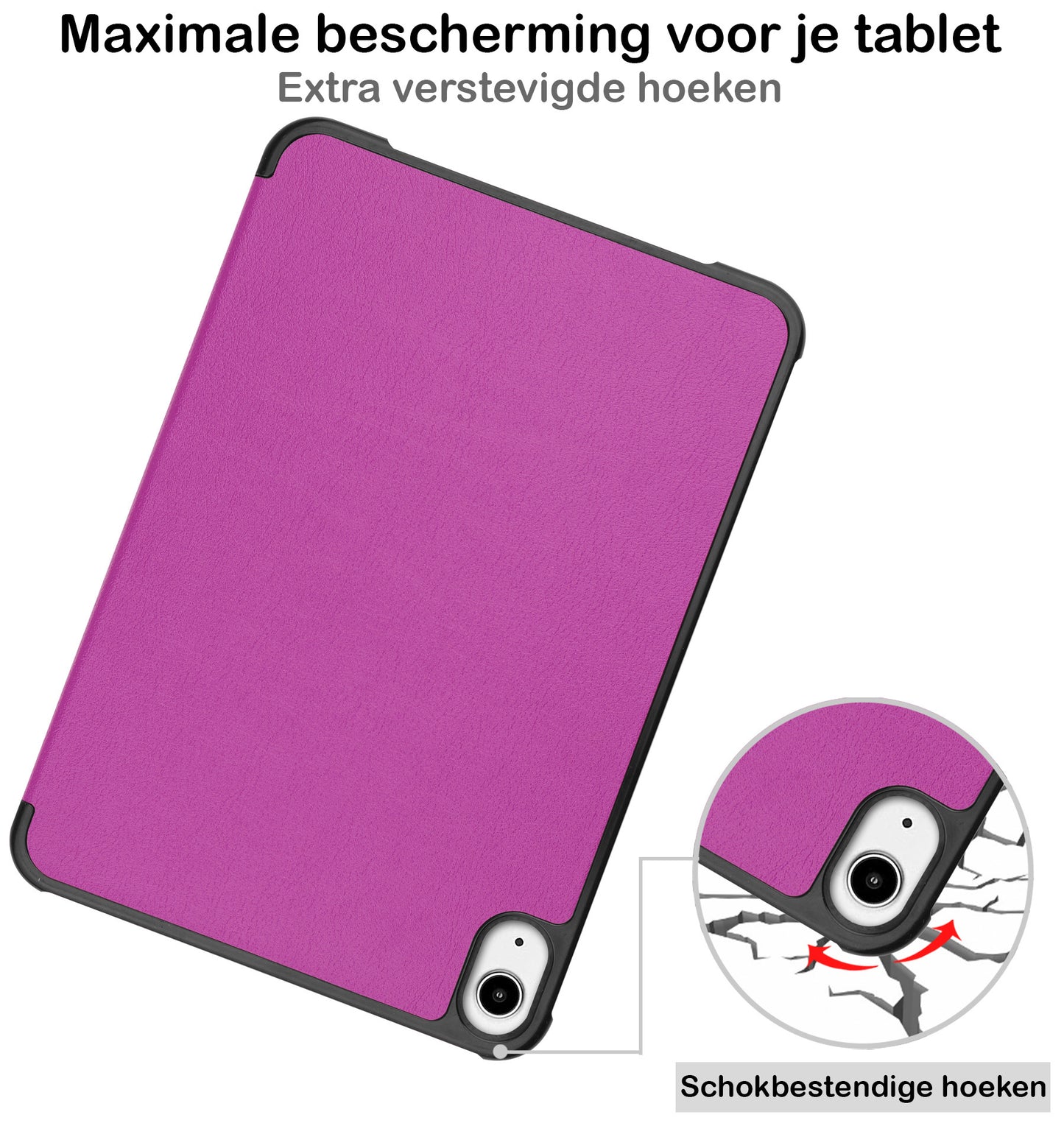 iPad Mini 6 Hoesje Book Case - Paars