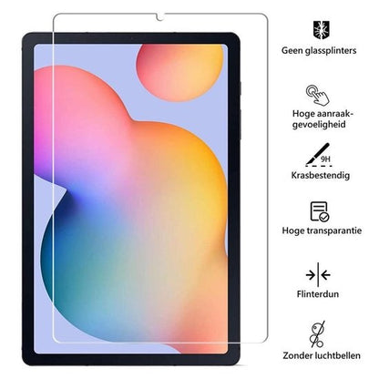 Samsung Galaxy Tab S6 Lite Screenprotector Gehard Glas - Anti-kras