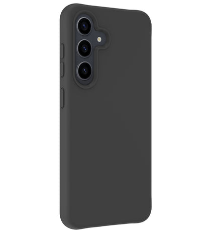 Samsung A55 Hoesje Siliconen Backcover Lichtgewicht - Zwart