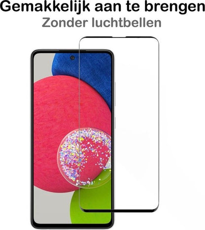 Samsung A52s Screenprotector Gehard Glas - Full Screen