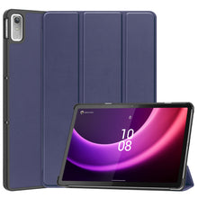 Lenovo Tab P11 (2e Gen) Trifold Bookcase Hoes - Donkerblauw