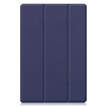 Samsung Galaxy Tab A8 Trifold Bookcase Hoes - Donkerblauw