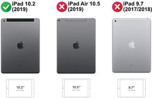 iPad 10.2 2019 Kinderhoes Shockabsorberend Foam - Blauw