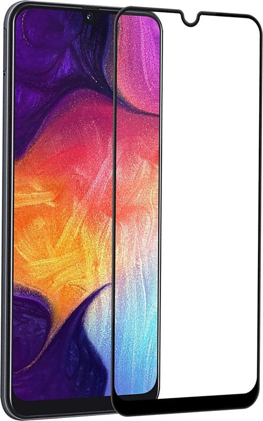 Samsung A20e Screenprotector Full Cover Tempered Glass