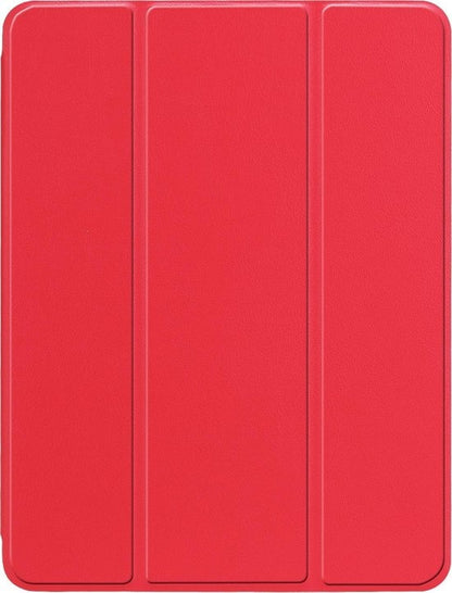 iPad 2018 Trifold Bookcase Hoes - Rood