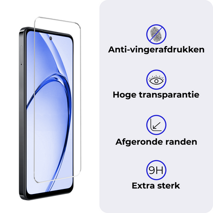 OPPO A40m Screenprotector Gehard Glas - Anti-kras