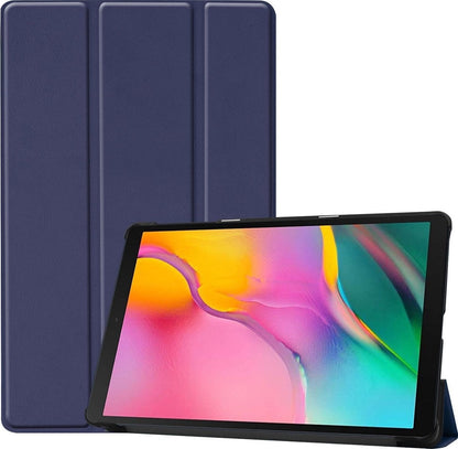 Samsung Galaxy Tab A 10.1 2019 Hoesje Book Case - Donkerblauw