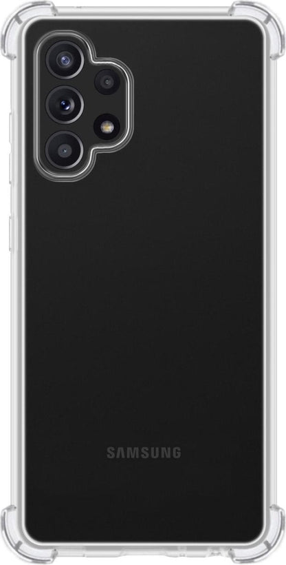 Samsung A32 5G Hoesje Shockproof Backcover Siliconen - Transparant