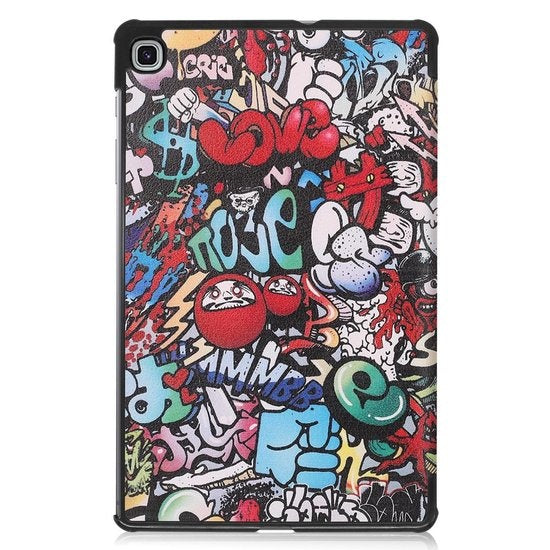 Samsung Galaxy Tab S6 Lite Hoesje Book Case - Graffity