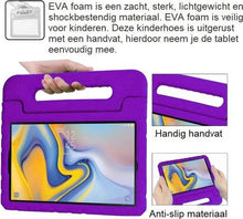 iPad 4 Kinderhoes Shockabsorberend Foam - Paars