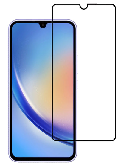 Samsung A34 Screenprotector Gehard Glas - Full Screen