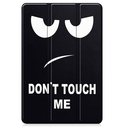 Lenovo Tab M10 5G Trifold Bookcase Hoes - Don't Touch Me