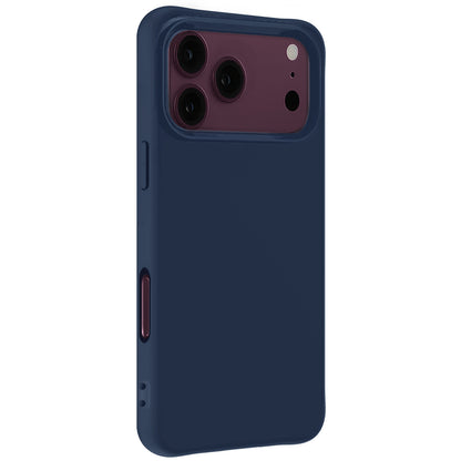 iPhone 18 Pro Max Hoesje Siliconen Backcover Lichtgewicht - Donkerblauw