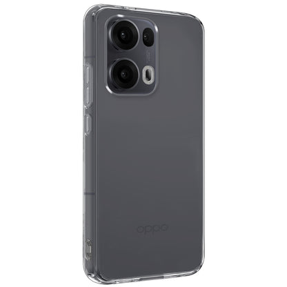 OPPO Reno 13 Pro Hoesje Siliconen Backcover Lichtgewicht - Transparant