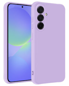 Samsung A36 Hoesje Siliconen Backcover Lichtgewicht - Lila