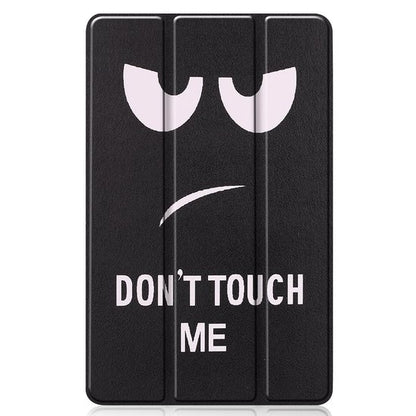 Samsung Galaxy Tab S6 Lite Trifold Bookcase Hoes - Don't Touch Me
