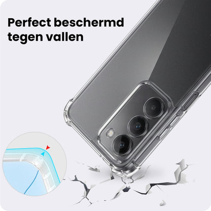 Xiaomi 15 Hoesje Shockproof Backcover Siliconen - Transparant