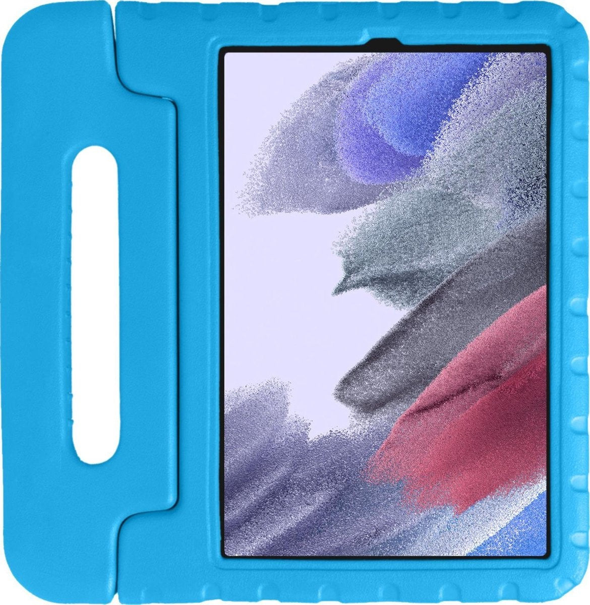 Samsung Galaxy Tab A7 Lite Hoesje Kids Cover Bumper - Blauw